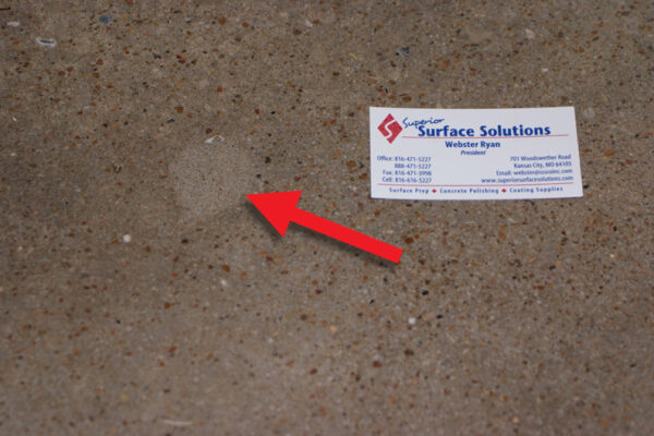 Spall repaired with DiamaKrete Mortar